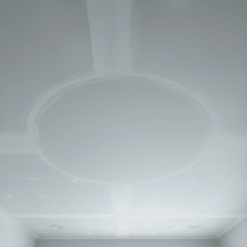 Seamless ceiling patch repair showing professional blending and finishing