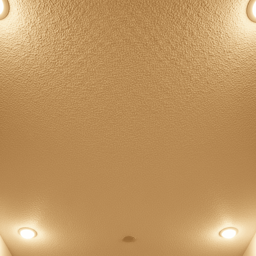 Orange peel textured ceiling installation detail